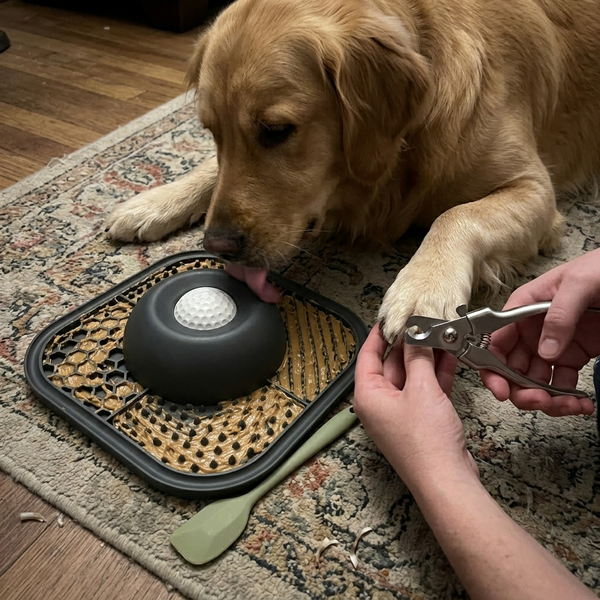 Nail trim day finally got easier 🐾