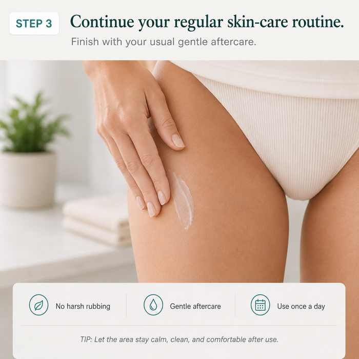 No creams, freezing or repeat refills