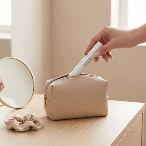 The invisible pre-makeup stick that makes skin look <em>filtered</em>.