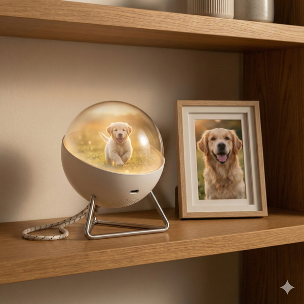 Memory Sphere Video Lamp