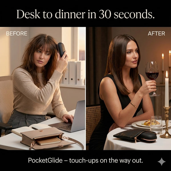 Fixateur de coiffure sans fil de poche