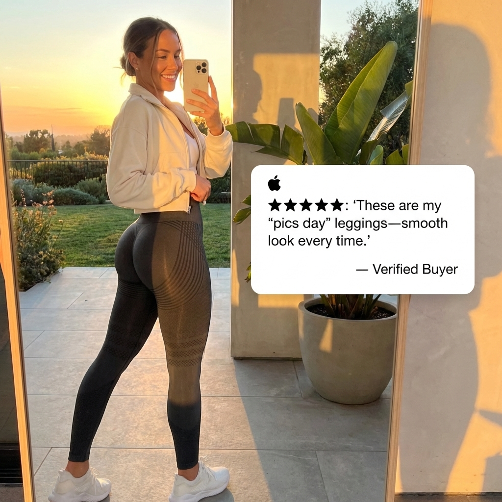 CurveSculpt Anti-Cellulite Leggings