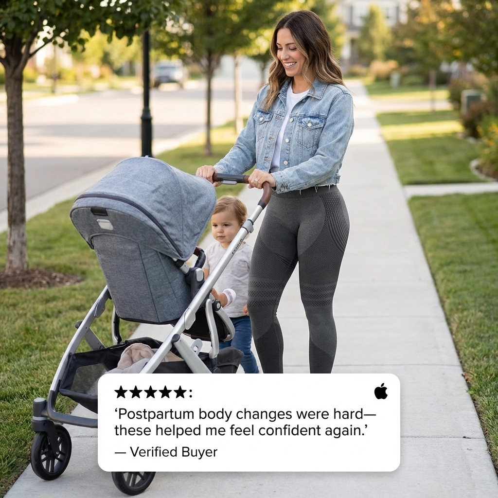 CurveSculpt Anti-Cellulite Leggings